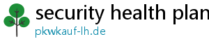 security health plan